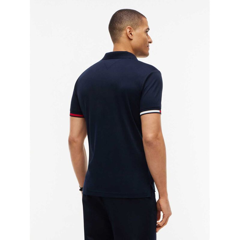 Tommy Hilfiger Slim Fit Fluid Cotton Interlock Polo Shirt image number 1